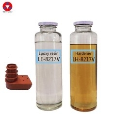 Temperatura della camera di curaggio Resina epossidica liquido chiaro del trasformatore e MV LV HV