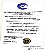 Resistenza alla spaccatura Resina epossidica Liquid Clear Hardener per trasformatori di tipo secco 5