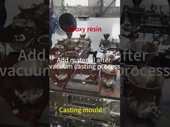 Materiale di alimentazione dopo colata a vuoto per trasformatore composito interno da 45 kg